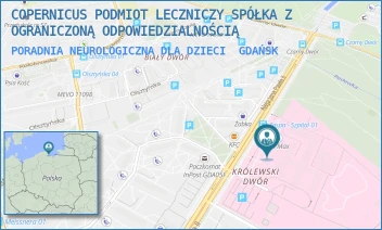 PORADNIA NEUROLOGICZNA DLA DZIECI - COPERNICUS PODMIOT LECZNICZY SPÓŁKA Z OGRANICZONĄ ODPOWIEDZIALNOŚCIĄ - ALEJA JANA PAWŁA II 50,  GDAŃSK